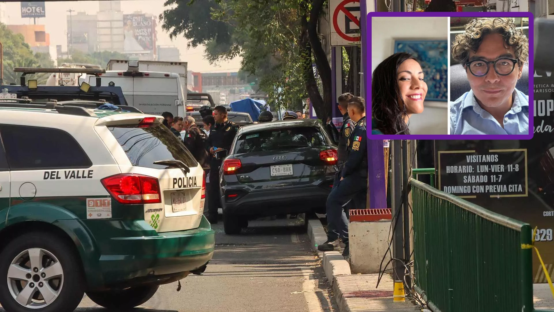 Investigan a policías por presunta manipulación en escena del crimen tras asesinato de colaboradores de Clara Brugada