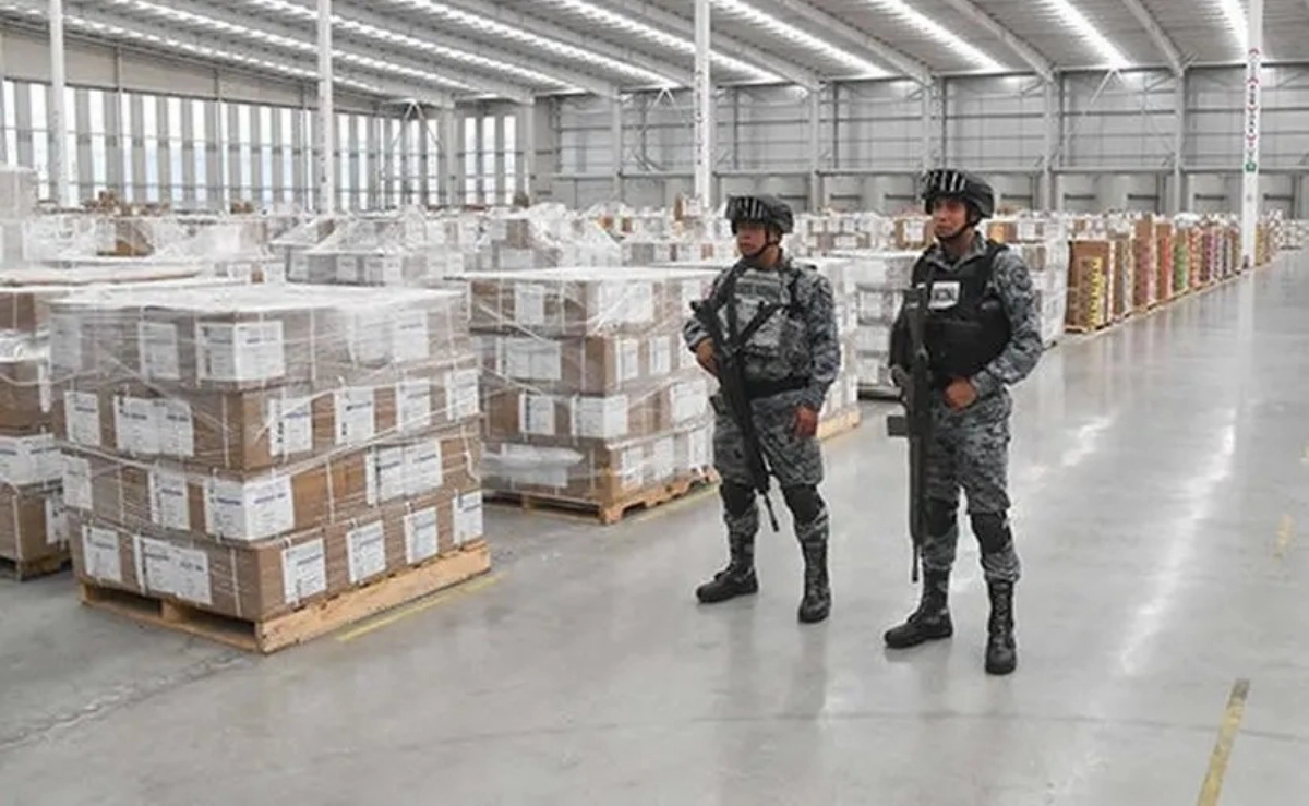 Militares en consejos electorales municipales en Durango durante elecciones 2025