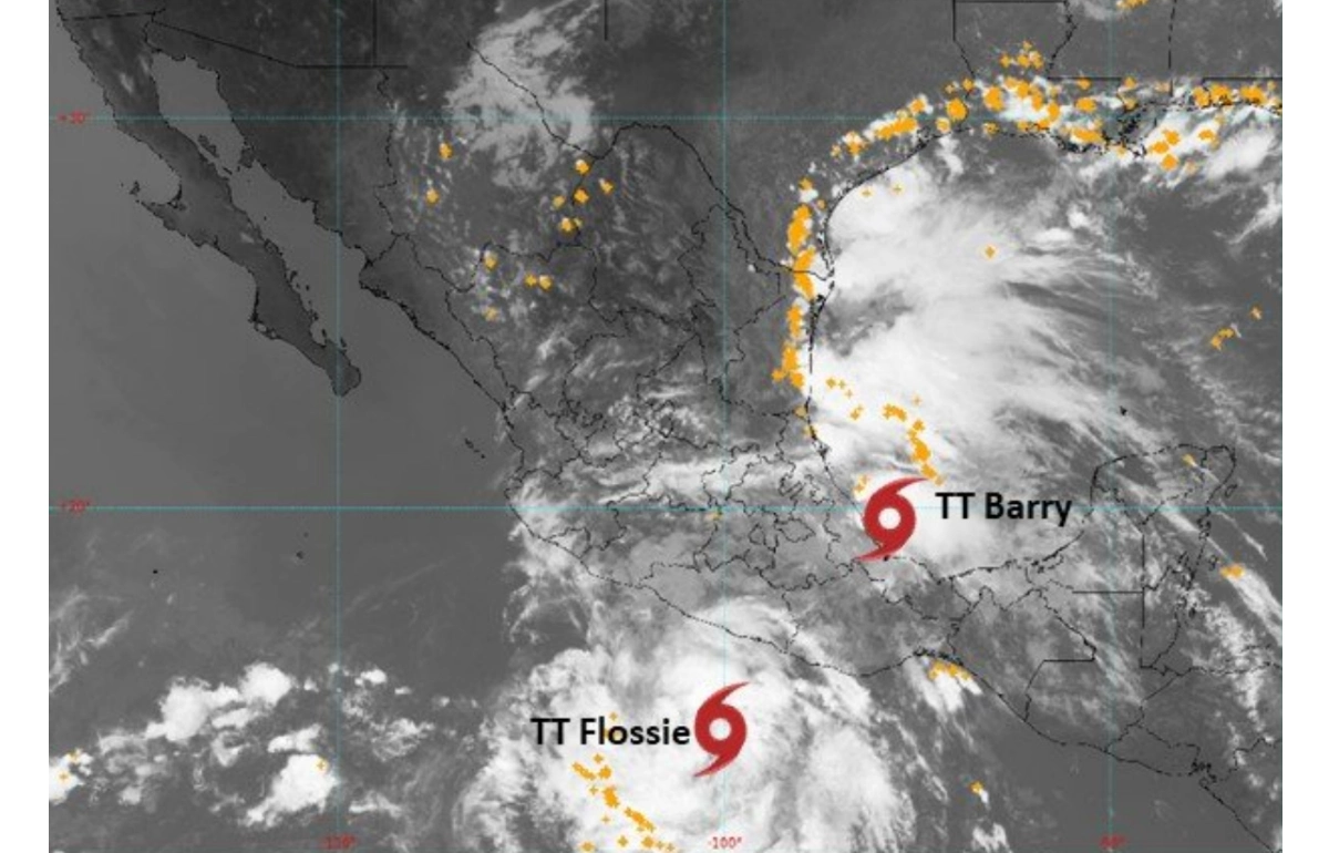 Hidalgo espera lluvias intensas por tormenta tropical Barry; activan alerta por posibles deslaves
