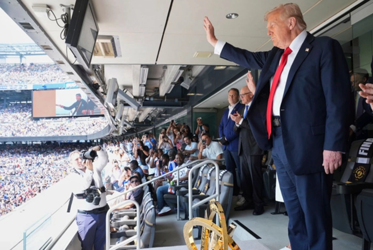 Trump es abucheado durante final del Mundial de Clubes en Nueva Jersey