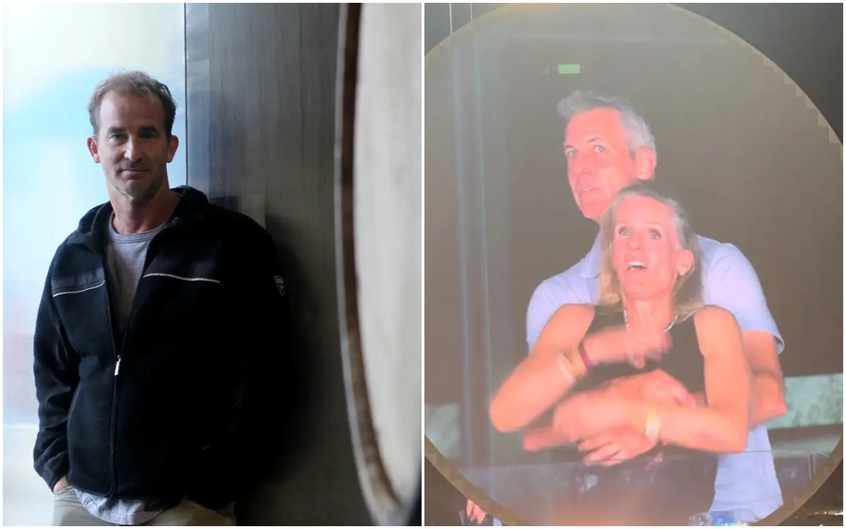 Esposo de Kristin Cabot estaba en Japón cuando la expusieron en la “Kiss Cam” de Coldplay