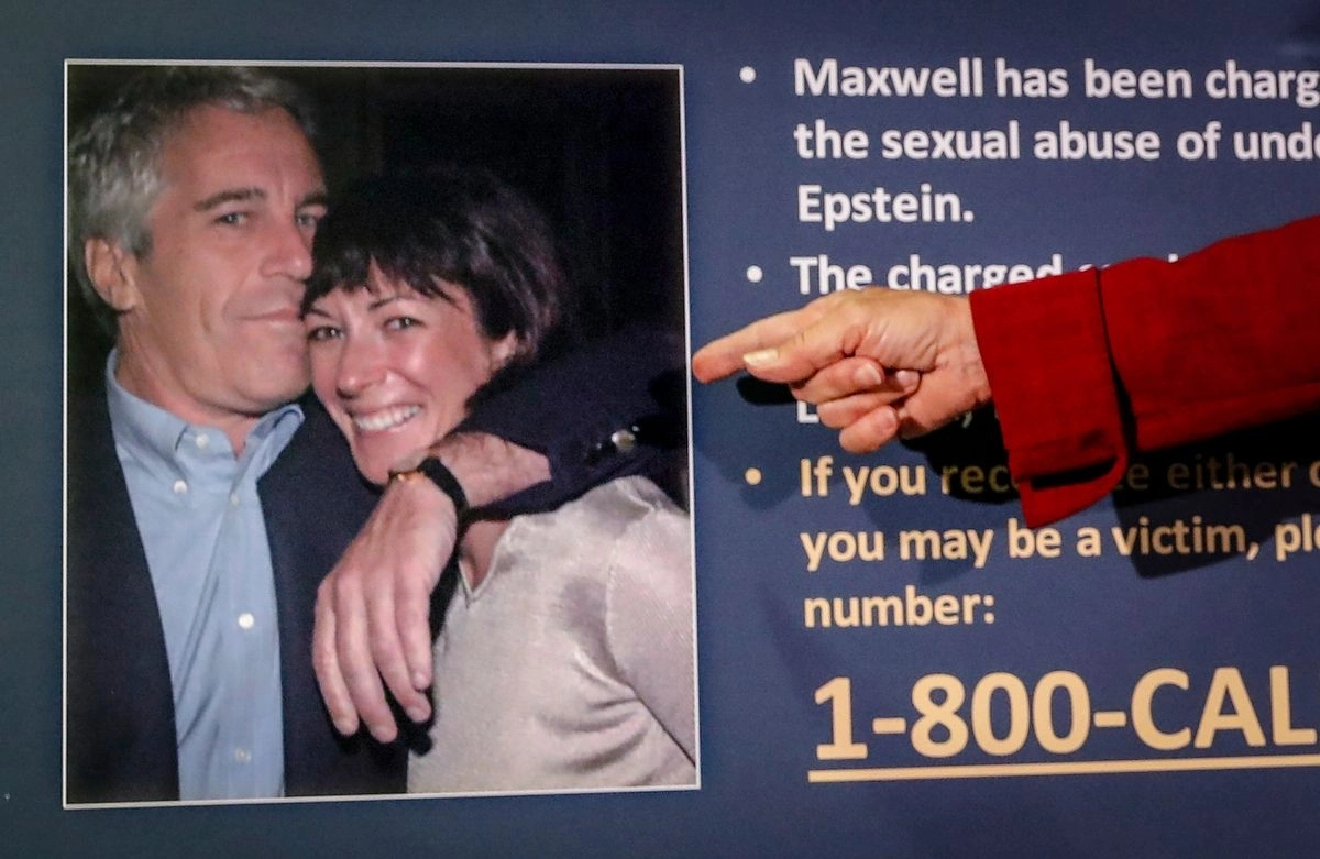 Imagen de archivo de Ghislaine Maxwell durante su proceso judicial por tráfico sexual.