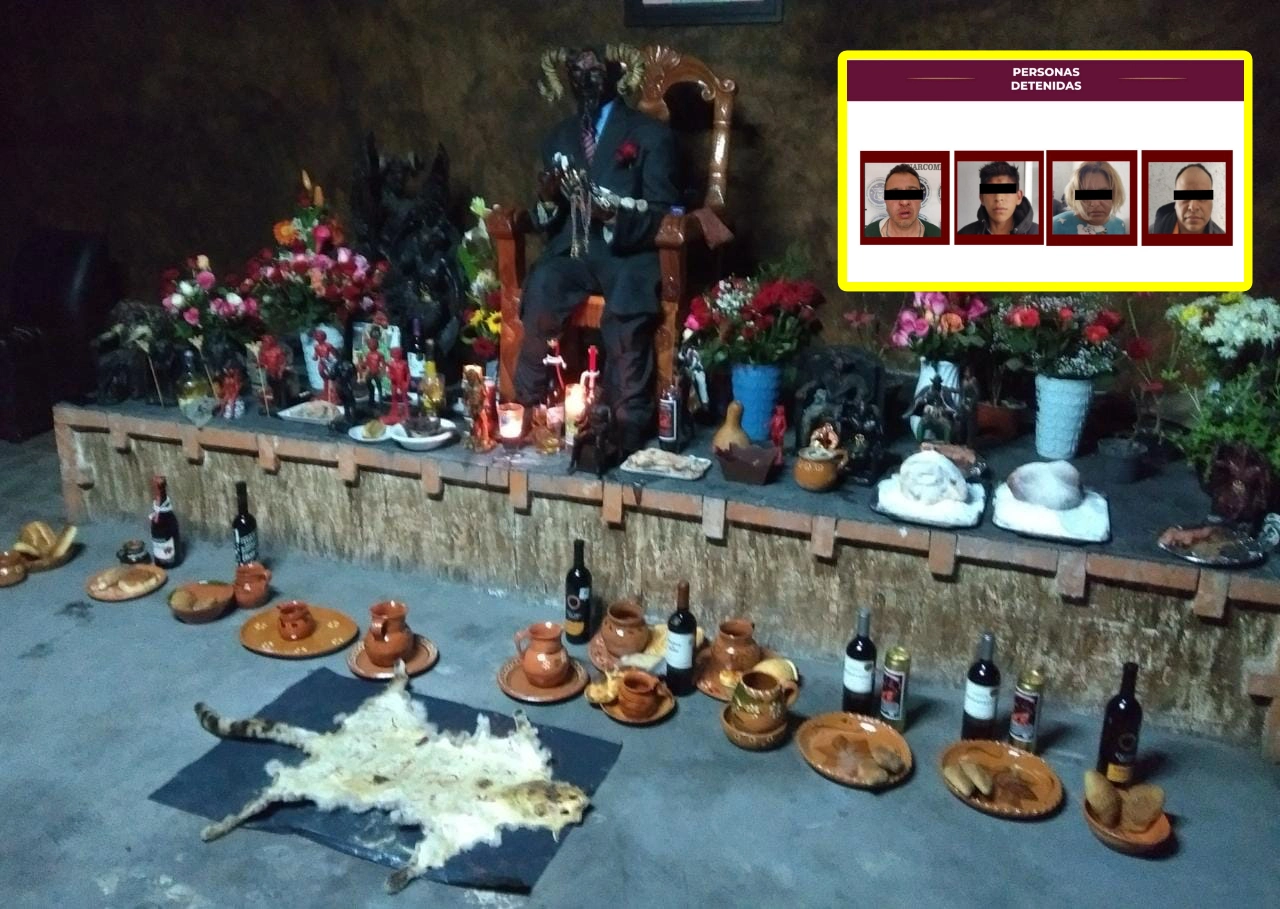 Así es El templo Angelito 666: el lugar donde asesinaron al agente de la PGJEH