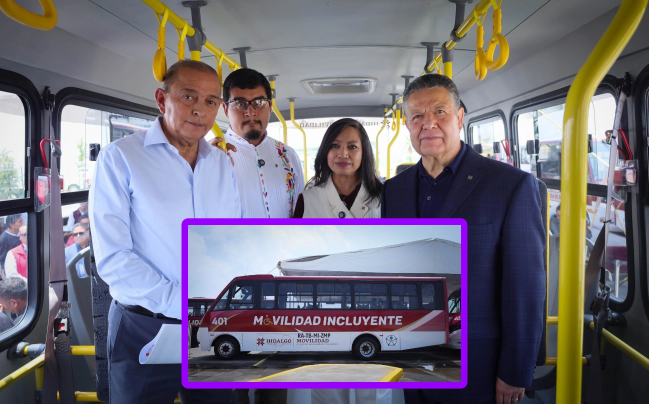 Tuzobús inicia rutas incluyentes en Hidalgo con vehículos adaptados y nuevos recorridos