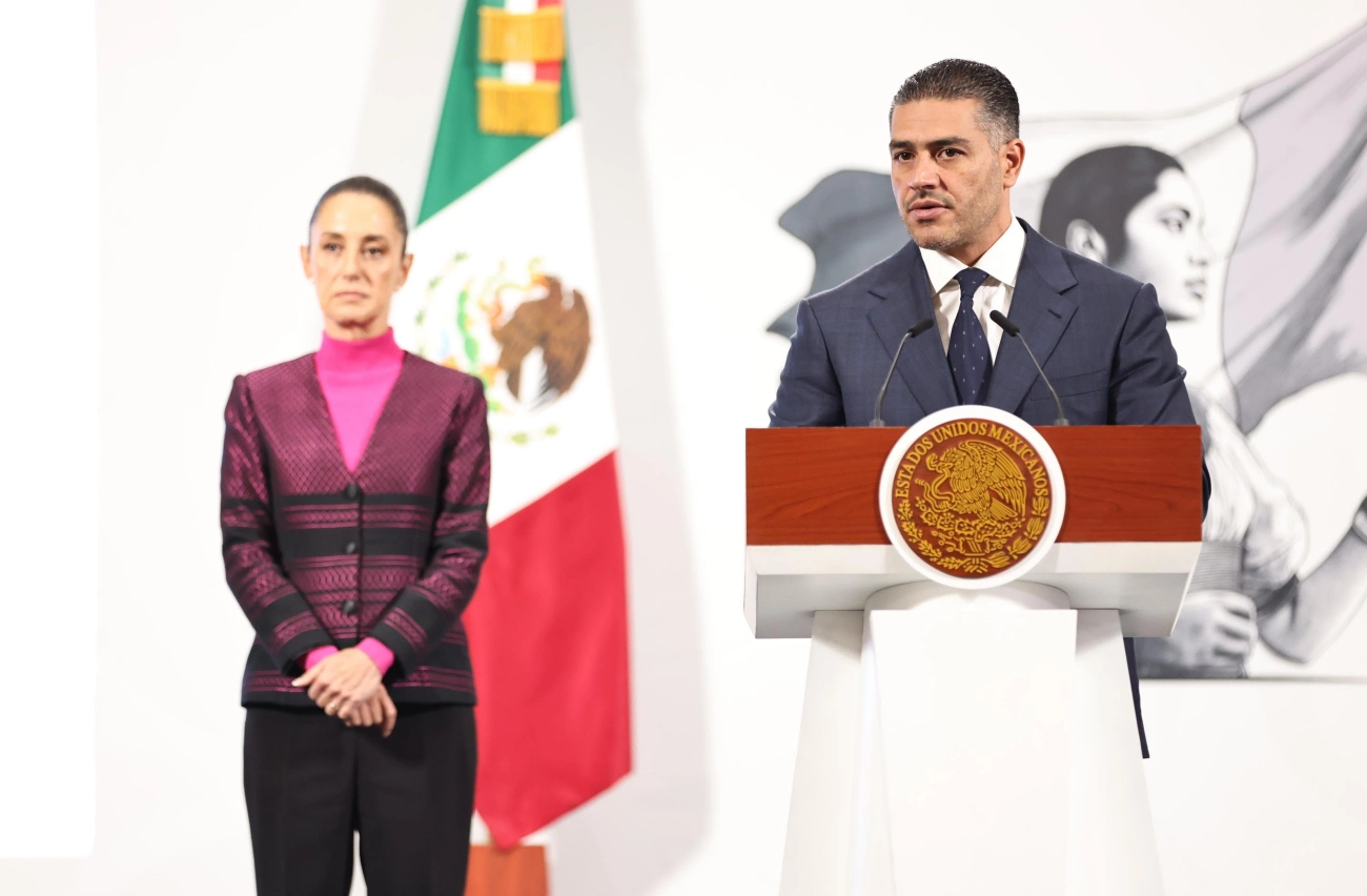 García Harfuch confirma orden de aprehensión contra Hernán Bermúdez Requena por nexos con el CJNG