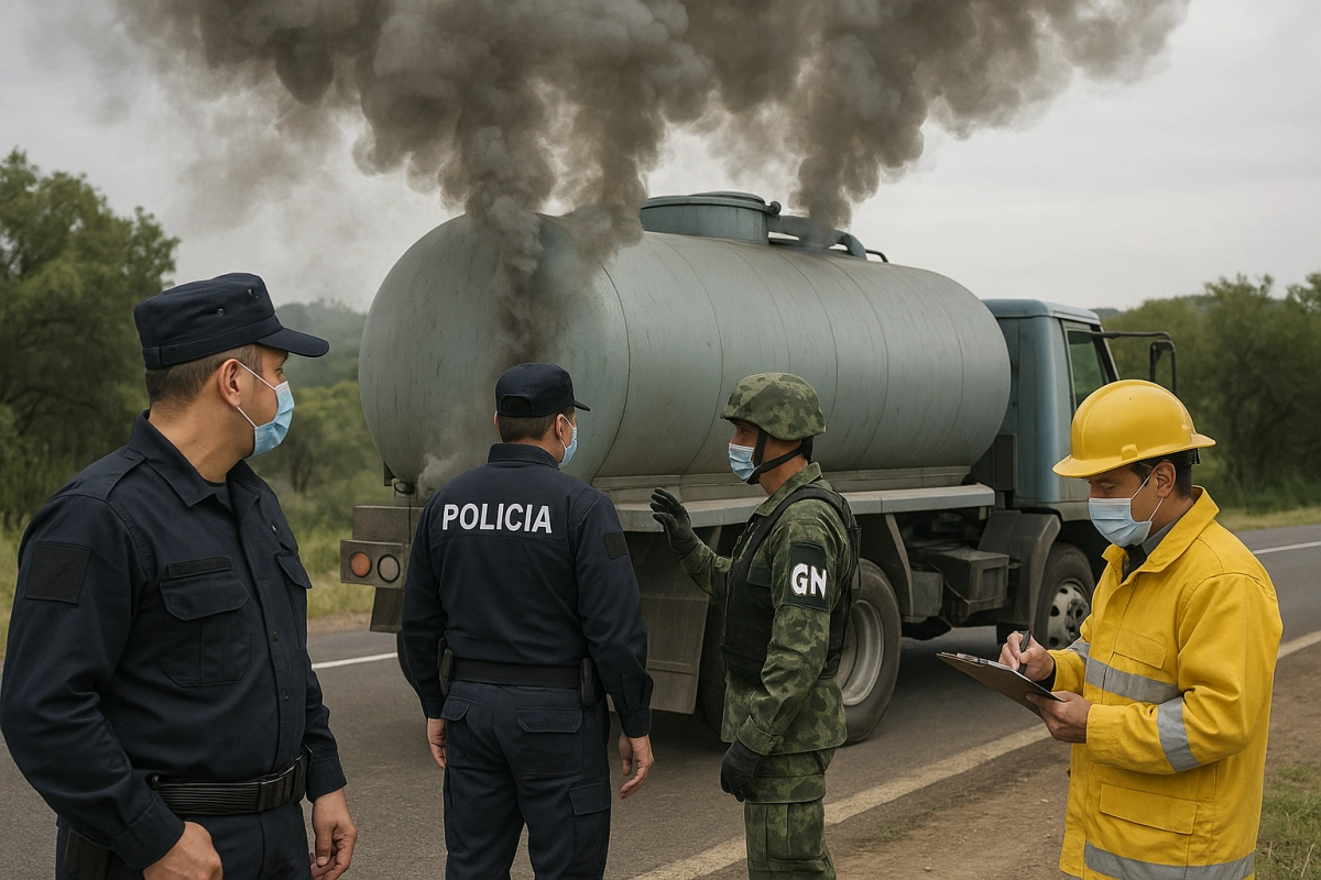 Fuerte olor a gasolina en municipios del sur de Hidalgo activa operativos de revisión