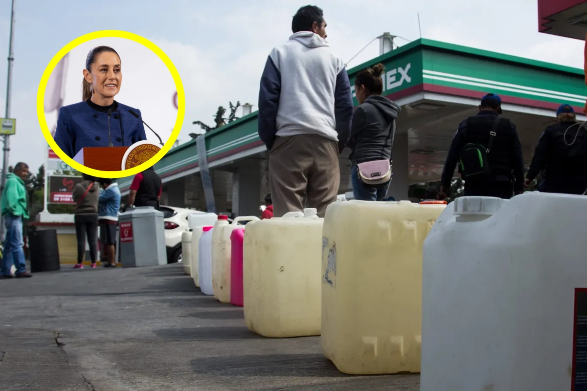 Sheinbaum confirma: desabasto de gasolina en Chiapas se debe a paro de pipas, no a falta de combustible