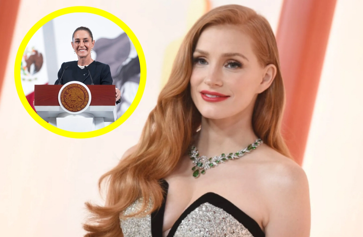 Jessica Chastain elogia a Claudia Sheinbaum y revela que estudiará administración pública para “confrontar decisiones equivocadas”