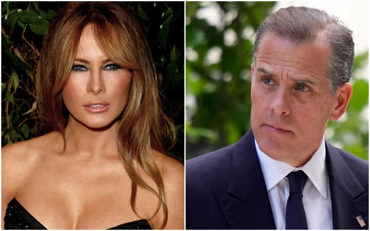 Melania Trump exige retractación a Hunter Biden sobre acusaciones vinculadas a Epstein