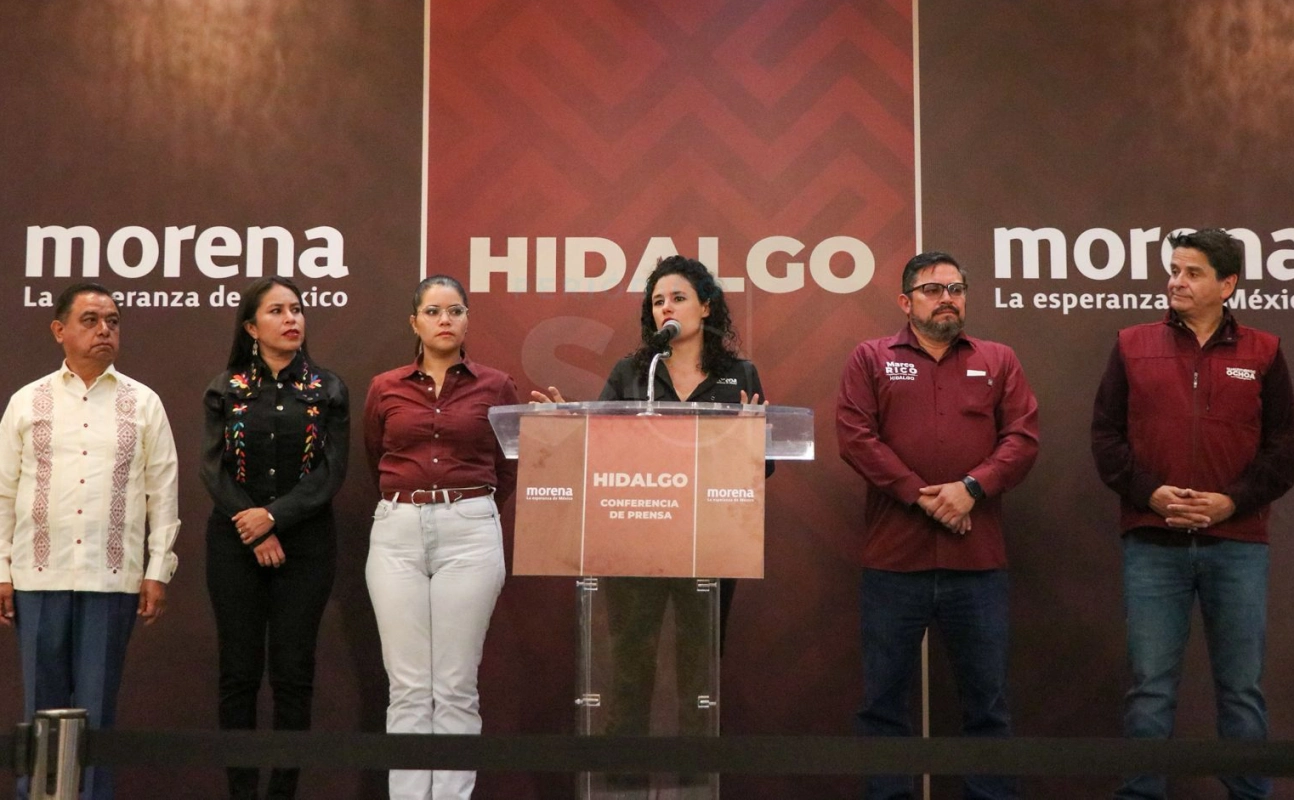 María Luisa Alcalde: para gubernatura de Hidalgo se vale levantar la mano