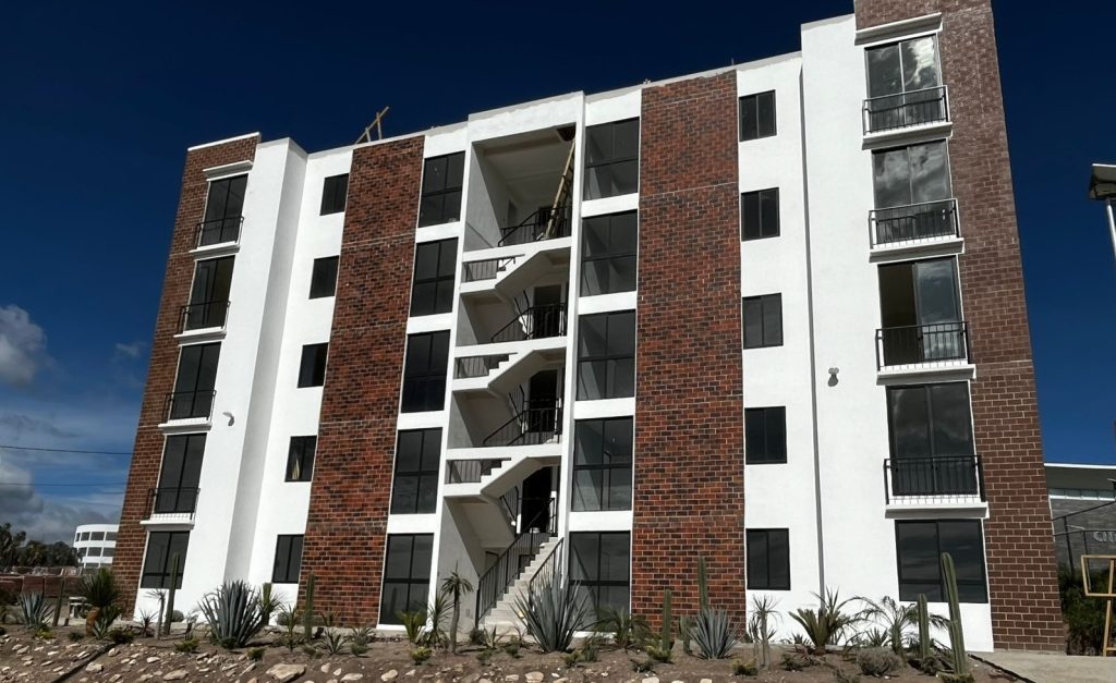 En Hidalgo se construyen mil 410 viviendas, en una primera etapa, en el municipio de San Agustín Tlaxiaca. Foto: Reporte Ágora