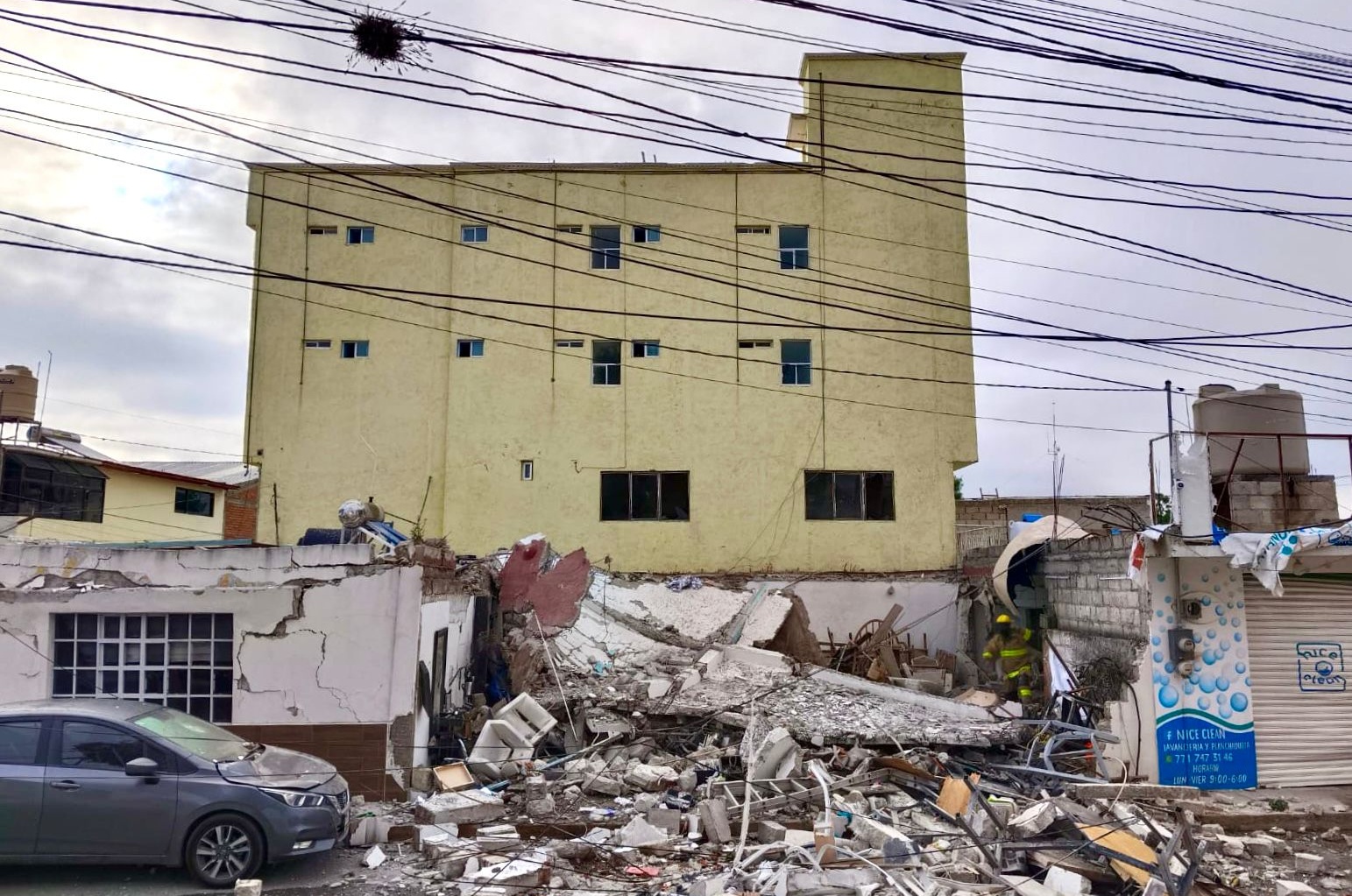Fotos: Así quedó la zona de explosión en la colonia El Tezontle, en Pachuca