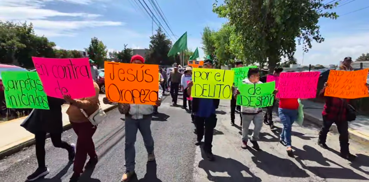 UNTA pide intervención del Congreso de Hidalgo por conflicto agrario en Mineral de la Reforma y Mineral del Monte