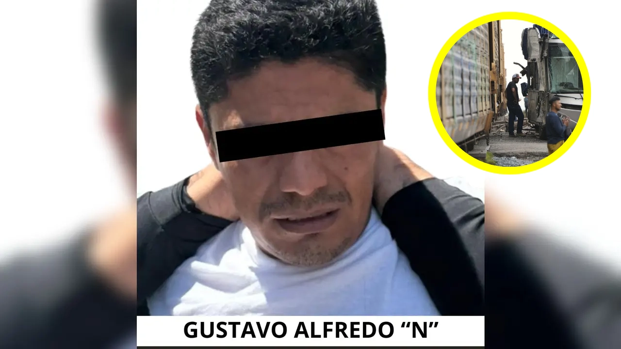 Detienen en Morelia al chofer del camión arrollado por un tren en Atlacomulco; será trasladado al Edomex