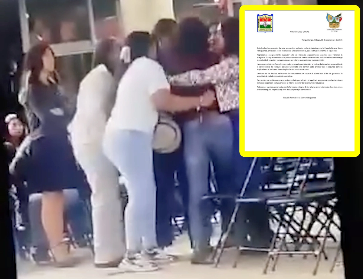 Denuncian agresión en la Normal Sierra Hidalguense; institución separa a colaboradora
