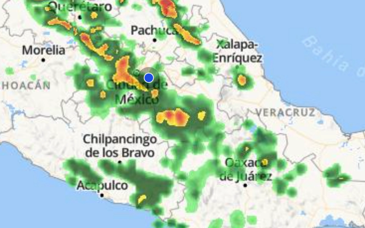 ¡Prepárate! Lluvias y granizo azotarán Hidalgo, CDMX y Edomex con la llegada del frente frío 4