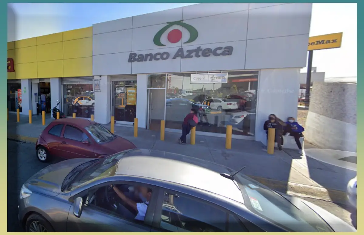 Asalto en Banco Azteca de Plaza del Valle termina con la detención de dos presuntos responsables