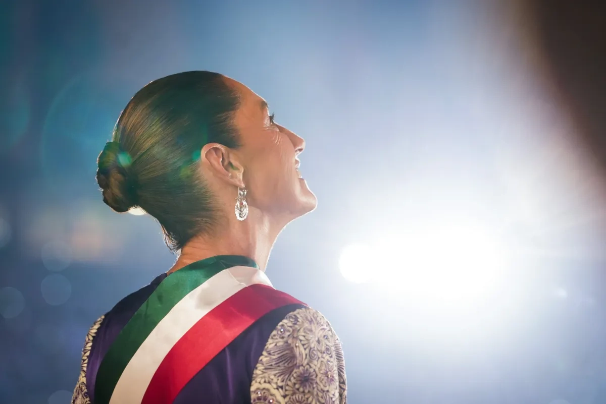 Claudia Sheinbaum da el primer Grito de Independencia de una presidenta en México