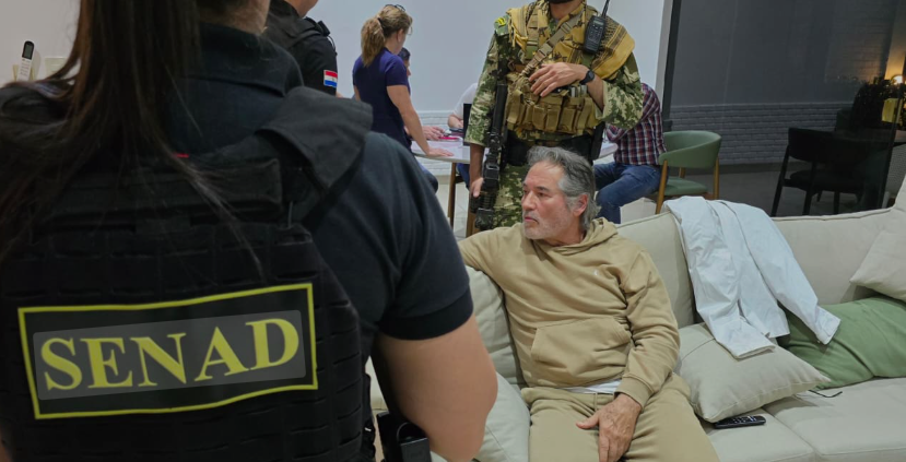 Hernán Bermúdez Requena, líder de ‘La Barredora’, es arrestado en una lujosa residencia en Paraguay