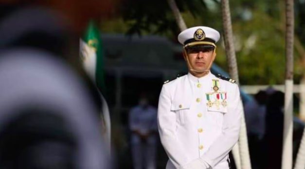 El vicealmirante Manuel Roberto Farías Laguna, sobrino político del exsecretario de Marina, José Rafael Ojeda Durán.