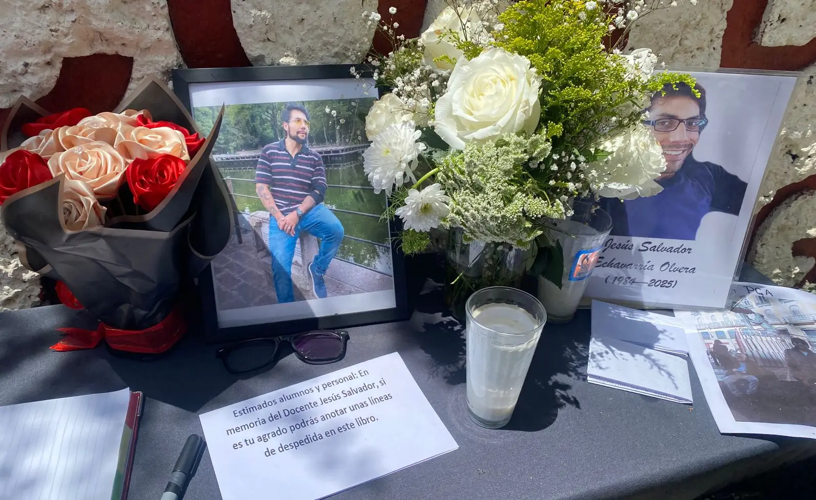 #JusticiaparaelTeacher: Marcha pacífica en Tetepango reúne a alumnos en honor al profesor Jesús Echavarría