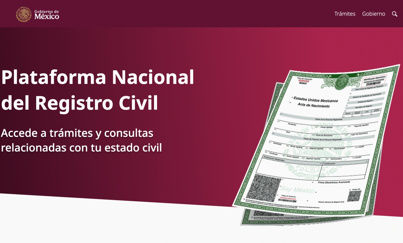 ¿Cómo descargar tu acta de nacimiento gratis en PDF por internet en México?