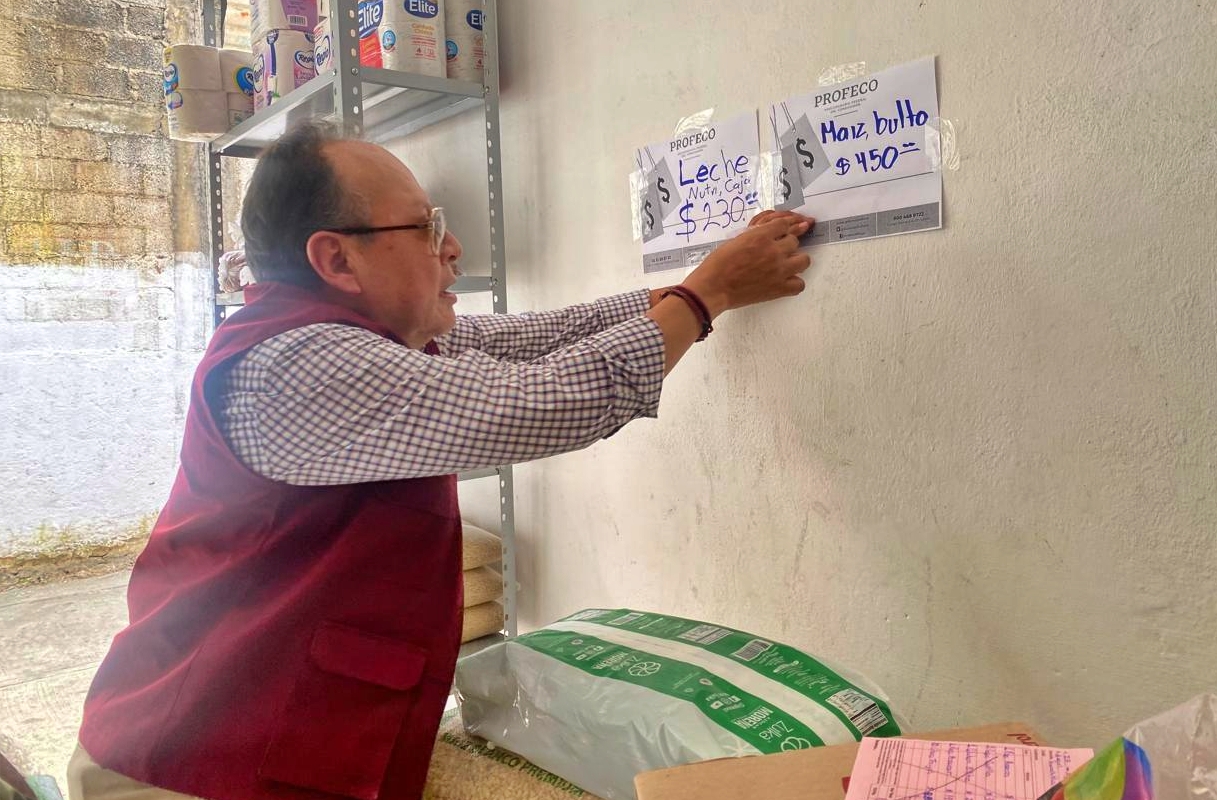 Corrigen la plana a Profeco por alerta de aumento de precios; los mandan a Huehuetla