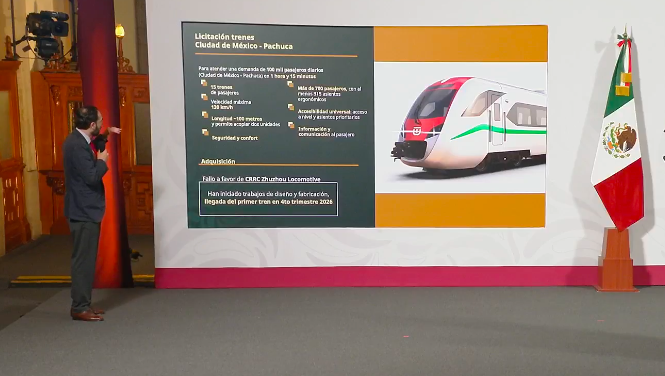 Tren México-Pachuca atenderá demanda de 107 mil pasajeros diarios