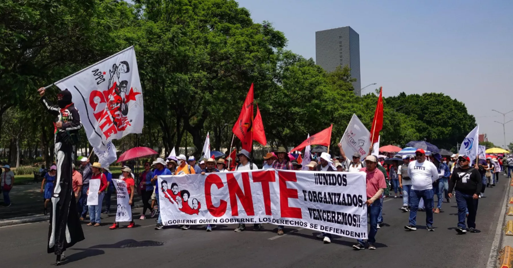 Bloqueo en la México-Pachuca: maestros de la CNTE anuncian cierre para este 8 de octubre