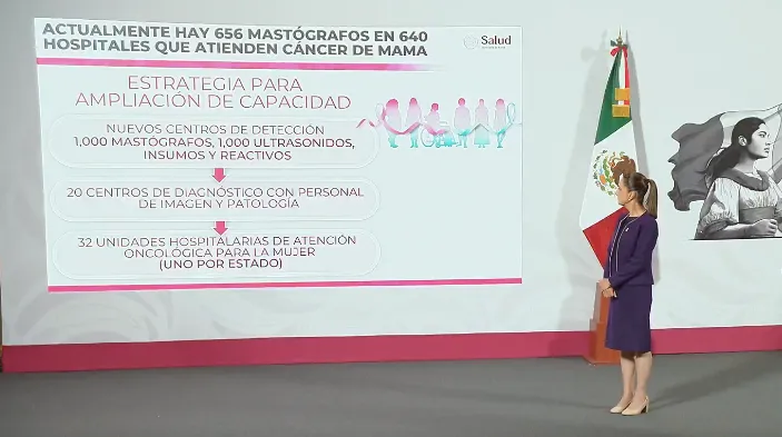 Claudia Sheinbaum anuncia hospital oncológico para mujeres en Hidalgo