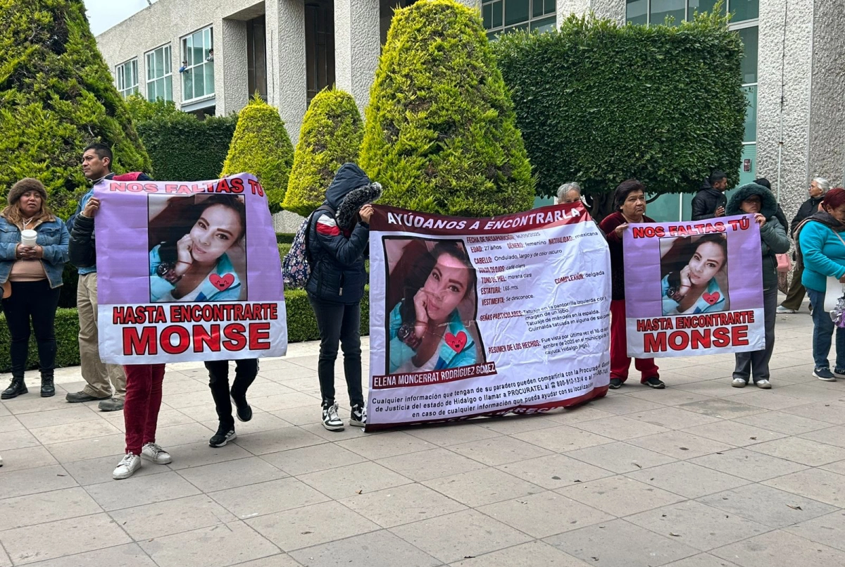 Familia exige justicia por desaparición de Elena Moncerrat desde septiembre