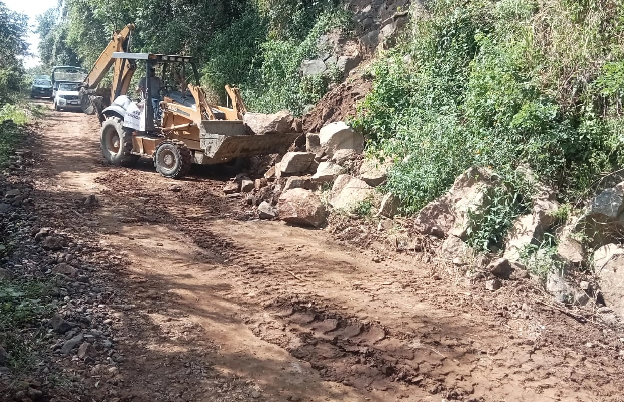 Localidades de Hidalgo y Veracruz siguen incomunicadas tras lluvias: Sheinbaum