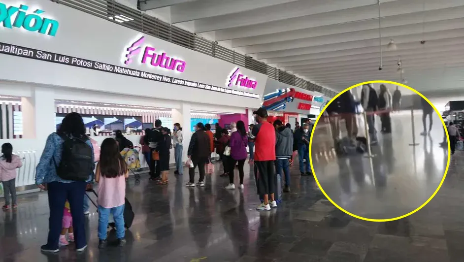 Muere hombre al interior de la Central de Autobuses de Pachuca